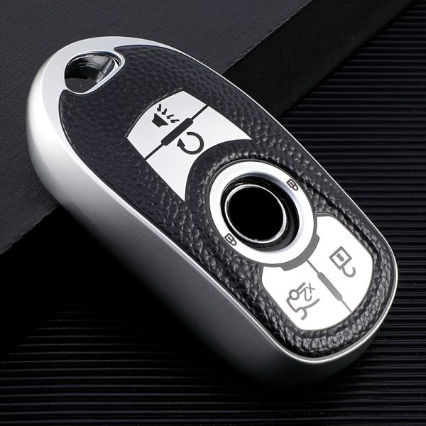 Suitable for Buick Models, This Stylish Scratch-Resistant Key Cover Is a Great Companion for Both Male And Female Drivers, Keeping Your Keys Looking Brand New. an Ideal Gift